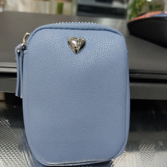 Juicy Couture Mini Heart Clip On Bag Coin Purse Mini Wallet Bag Charm 2 colors - Picture 10 of 10